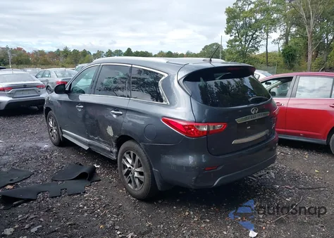 2013 Infiniti Jx35 from USA, damaged, VIN 5N1AL0MM2DC343479